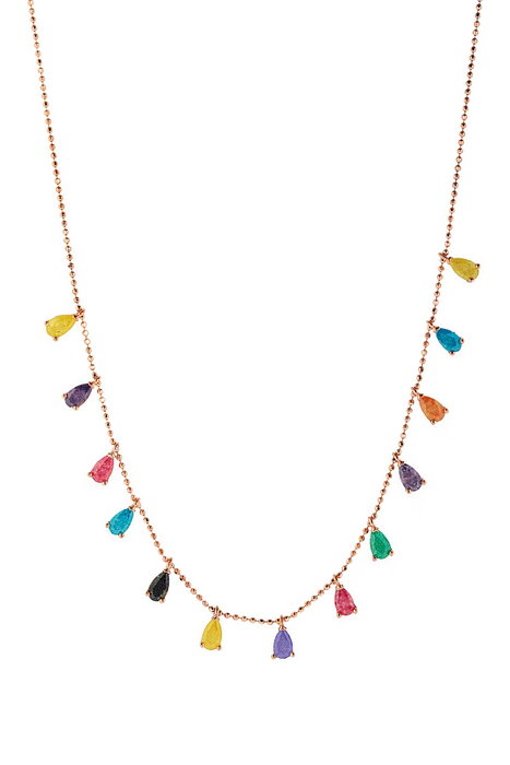 Heliophilia Silver Collar de Plata de Ley 925 Multicolor KL - 0313 Heliophilia Silver Collar de Plata de Ley 925 Multicolor KL - 0313